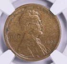 1909-S Lincoln 1c Cent - NGC VF Details