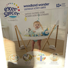 ExerSaucer Woodland Wonder Lightweight Activity Jumper 13 Evenflo