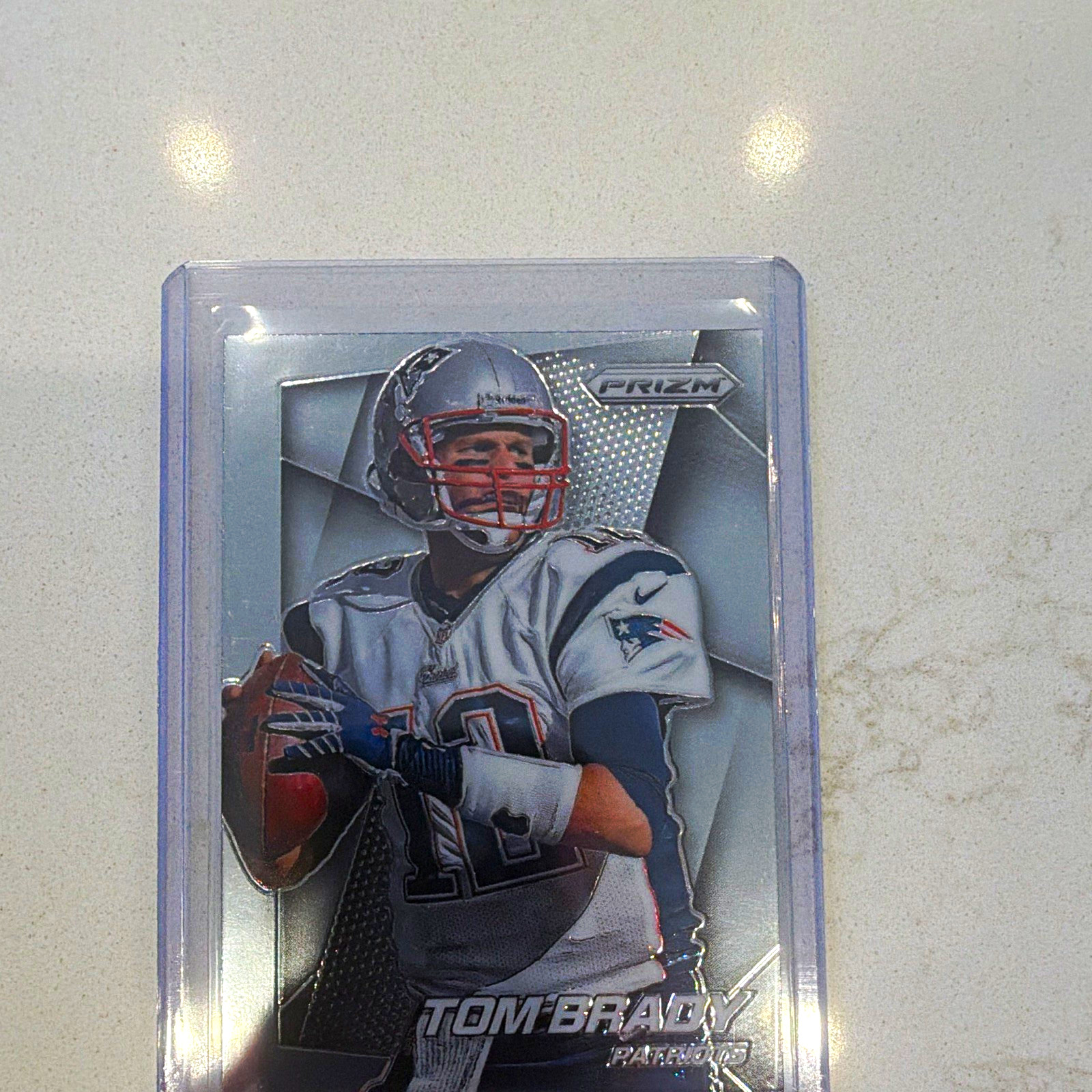 Panini 2014 Prizm Tom Brady Base Set #36 New England Patriots Football Card