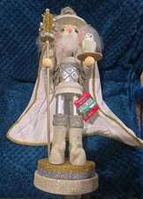 Holly & Kurt Adler Hollywood Nutcracker White...