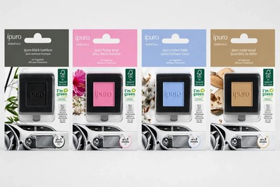 iPuro Essentials Car Fragrance, Car Line Air Freshener, Various Varieties, New & Original Packaging