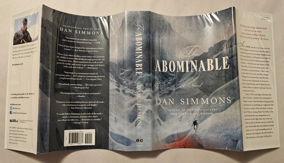 The Abominable by Dan Simmons 1st/1st HC Little, Brown 2013 *New & Unread* Foto 2 de 4