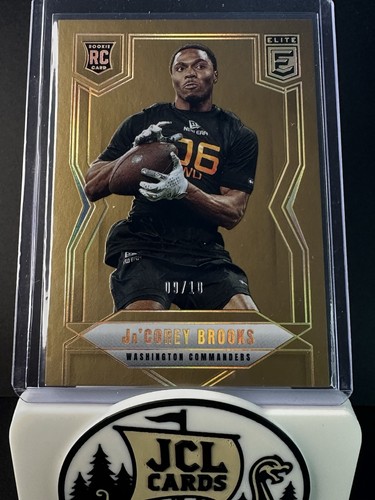 2025 Donruss Elite Football Gold Ja'Corey Brooks #157
