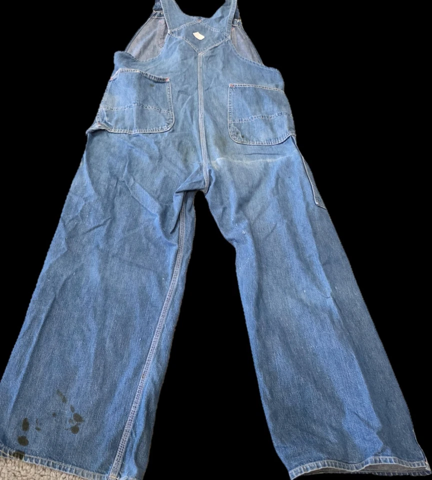 Mono babero cuadrado Big Mac vintage para hombre estilo XL Y2K Foto 3 de 4