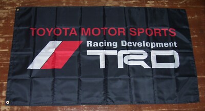 TRD 3'x5' Flag Banner Toyota Motor Sports