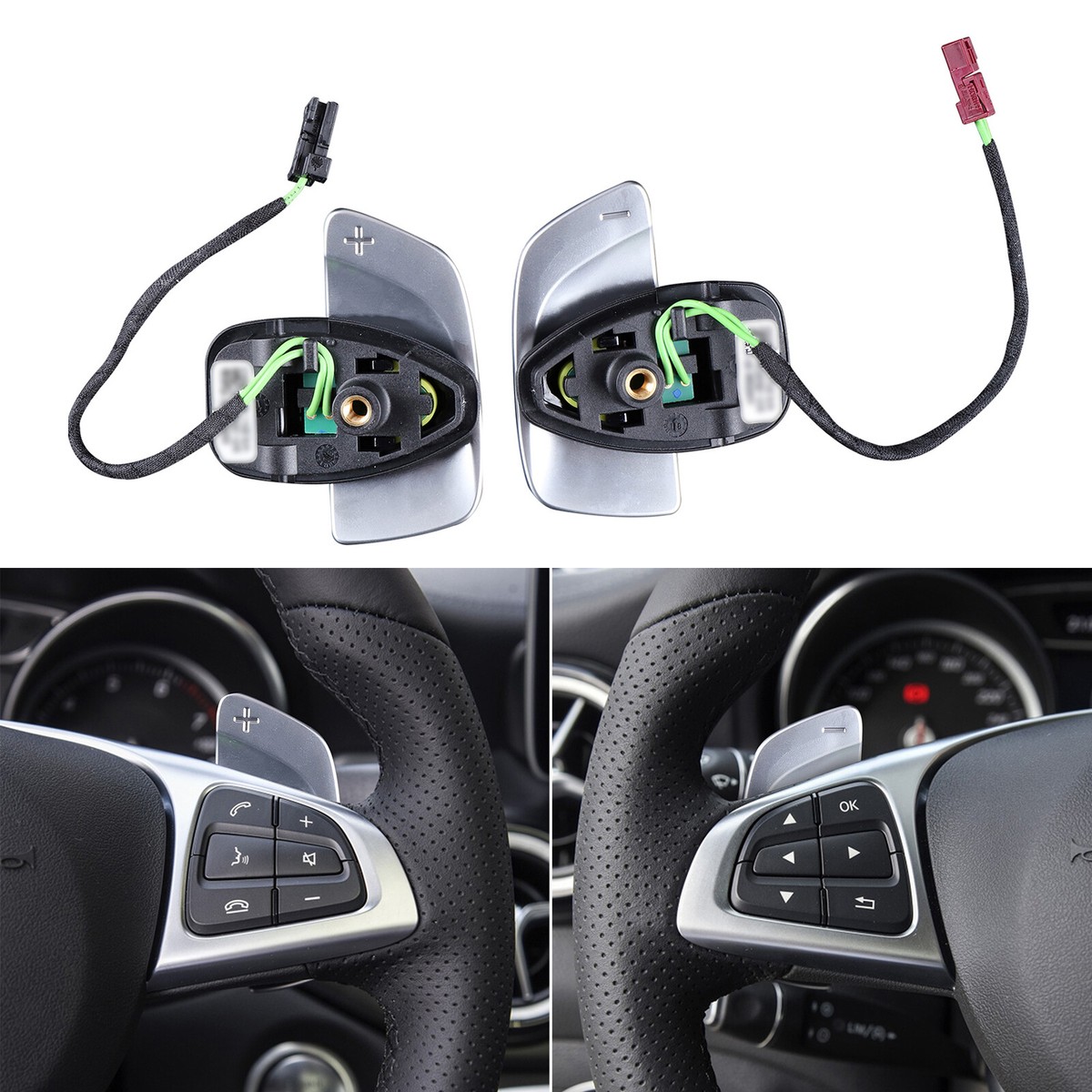 Replace steering wheel paddle shifter For Benz W177 W205 W213 C238