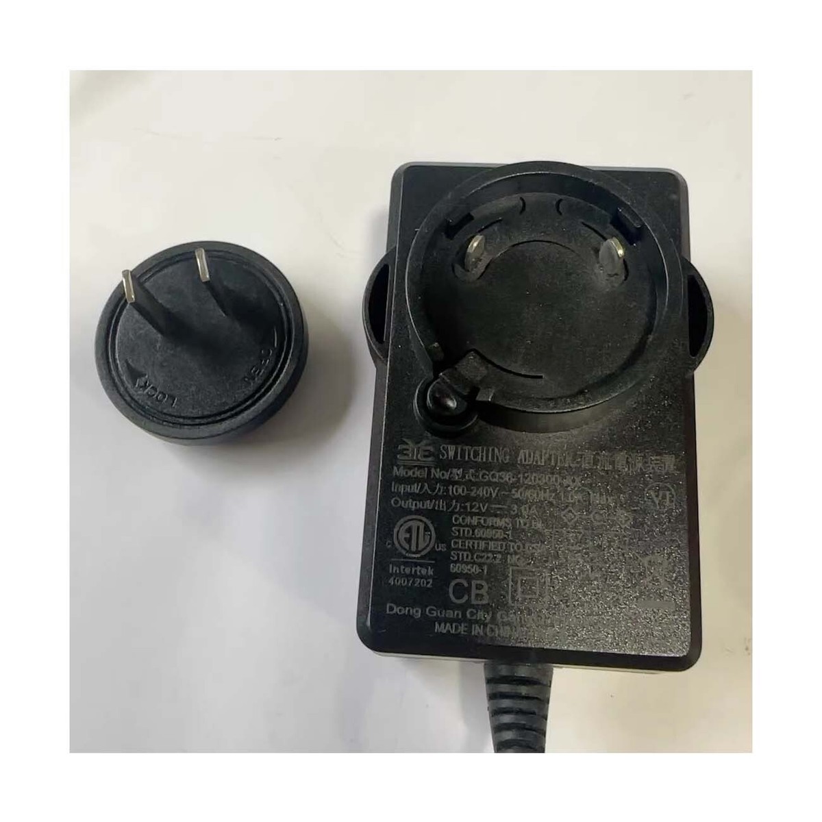 Gangqi GQ36-120300-AX 12V 3A 36W 5.5*2.1mm AC Adapter Charger | eBay