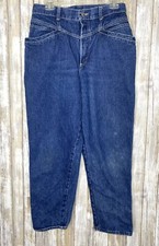 PS Gitano Vintage High Waisted Mom Jeans Size 14 Short Dark Wash