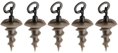 Korda Boilieschrauben, Micro Ring Swivel Bait Screw Medium, Schraube für Boilies