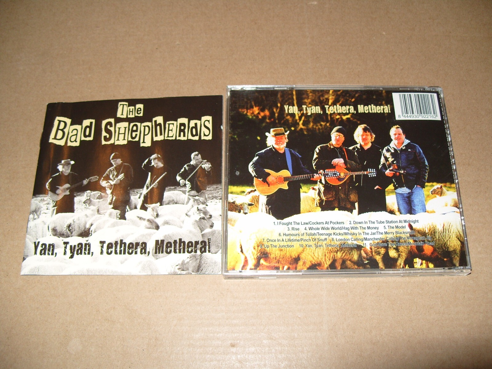 The Bad Shepherds Yan Tyan Metheral (2009) CD NEAR MINT/BOOKLET VG some creasing