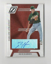 /250 2005 Donruss Zenith - Z-Graphs Rich Harden #ZB-67 (AU) - EX