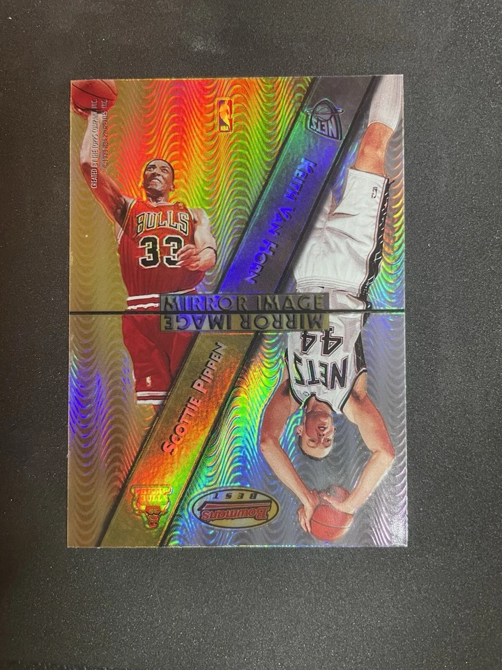 Espejo Image Refractor 1998 #MI4 Kobe Bryant, Scottie Pippen, Keith Van Horn Foto 2 de 4