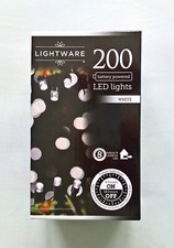 Image of Lightware 200-LED Battery String Light Set (Bright White) - BRAND NEW & SEALED