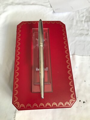 Cartier Calligraphy Platinum Finished LE 2000 pieces, Fountain Pen-Mint