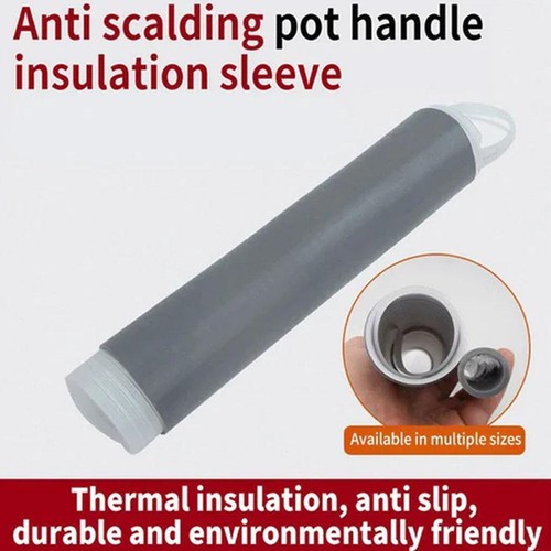 Silicone Hot Handle Heat Resistant Potholder Cover Assist Sleeve| Handle P4O9