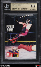 POP 1: Vader BGS 9.5: 1995 CARDZ WCW Main Event Power Bomb Rookie Gisto #58