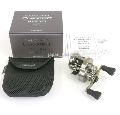 Shimano 23 Calcutta Conquest BFS XG LEFT Baitcasting Reel w/Box