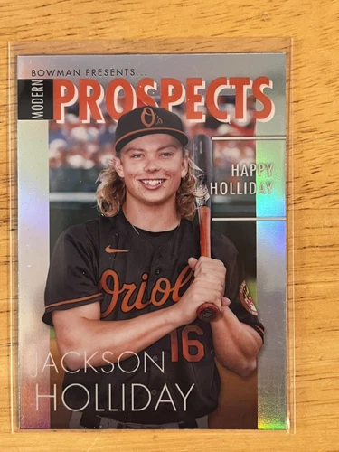 2023 Bowman Chrome Modern Prospect Refractor Jackson Holiday - Orioles