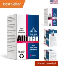 Potent 180mg Allicin Garlic Supplement Capsules - 90 Count for Optimal Health