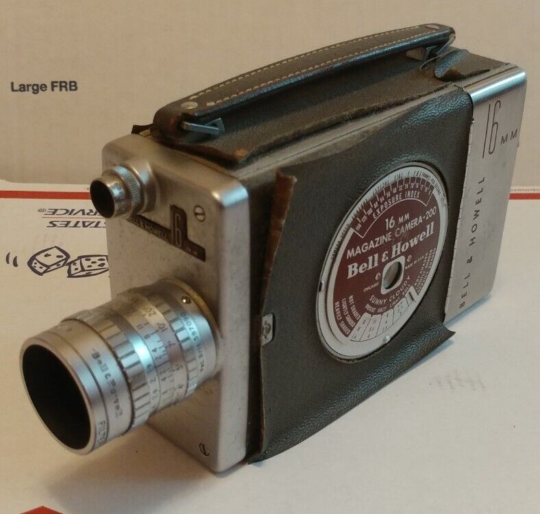 Vintage Bell & Howell 16mm Magazine Video Camera 200 Body | eBay Vintage Bell & Howell 16mm Magazine Video Camera 200 Body | eBay