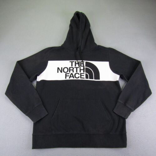 North Face Hoodie Herren groß schwarz weiß Pullover Pullover Sweatshirt Outdoor ^