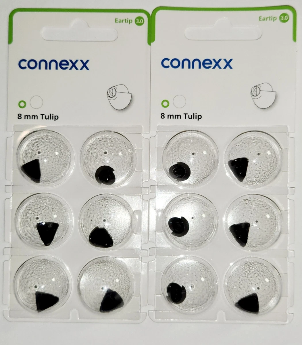 2 Pack 7mm Open Connexx 3.0 Eartip Dome. Fits Signia Rexton Widex Miracle Ear. E - Foto 11