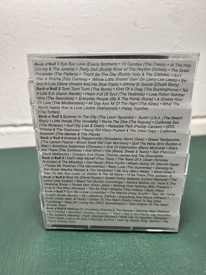 The History Of Rock And Roll Cassette Tape Complete Set Volume 1-8 New Sealed - Image 2 of 4