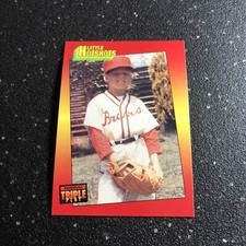 Brett Butler 1992 Donruss Triple Play Baseball Little Hotshots #243 MLB Dodgers