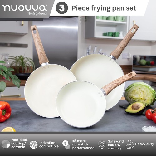 Cream Cookware Collection: Frying Pans, Woks, Sauté Pans, and Saucepans- Nuovva - Picture 65 of 110