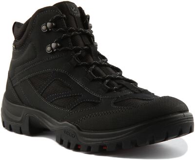 Ecco Xpedition III Herren Gore Tex Schnürschuhe Wanderschuhe in Schwarz UK Größe 6-12