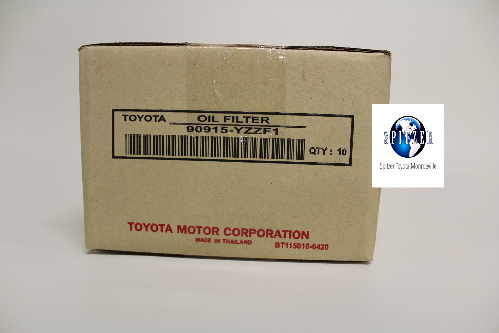 TOYOTA OEM  Engine-Oil Filter 90915-YZZF1 (CASE OF 10)