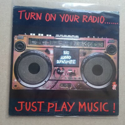BIG AUDIO DYNAMITE Just Play Music DJ PROMO 45 7'' Records Vinyl