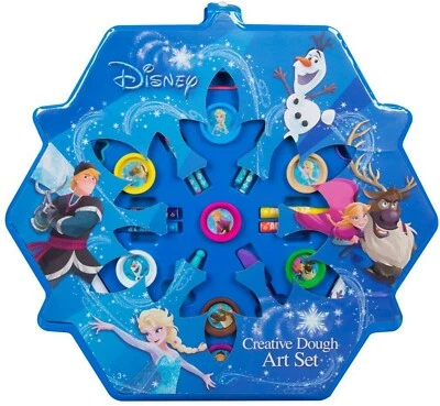 SAMBRO Frozen Anna & Elsa Malset Kreativ Set Bastelset Stempel Stifte Aufkleber NEU