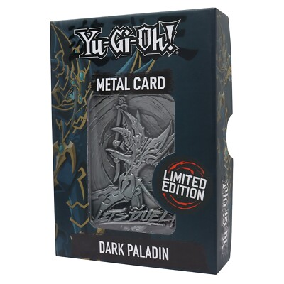 Yu-Gi-Oh! Limited Edition Dark Paladin Sammelkarte Metall
