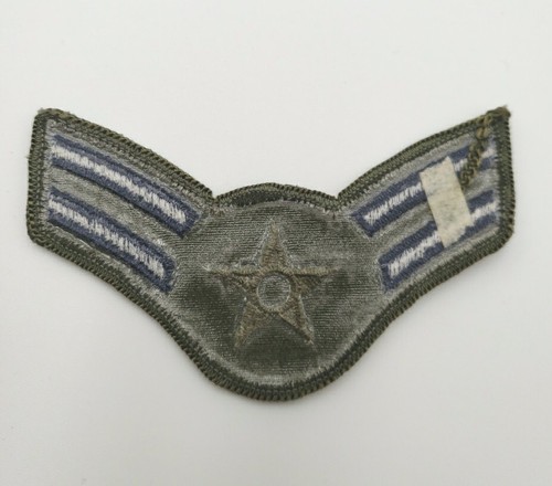 Parche de aviador militar de primera clase de la Fuerza Aérea de los Estados Unidos 4" verde y azul - Imagen 3 de 5