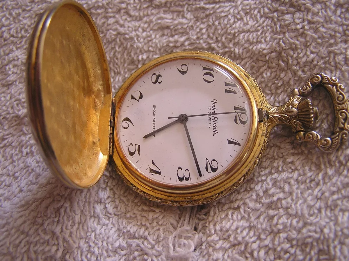 Andre rivalle pocket watch gold sale