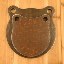 1/2″ AR500 Steel Gong Shooting Targets – 6″ & 8″ (2‑Pack) – Rifle Rated