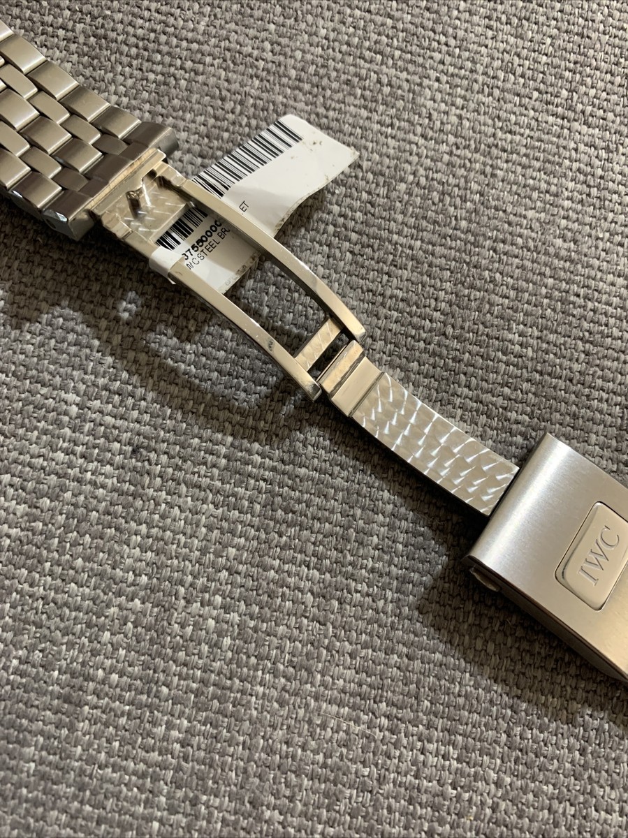IWC 純正　ステンレスベルト　21mm IWA60442 IWC Watch Bracelet AQUATIMER 21mm IWA60442 S/ Steel Satin OEM