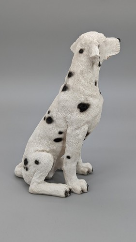 Markenlos mittelgroße Feuerwache Dalmatiner Hund 7,5" Figur Statue Wohndeko - Bild 7 von 11