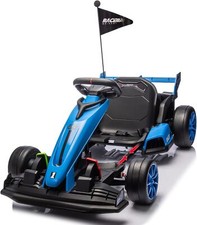 Electric Go Kart 24V 7Ah Drifting Racing Ride On Toy for Kids 6 Max Load 135lbs
