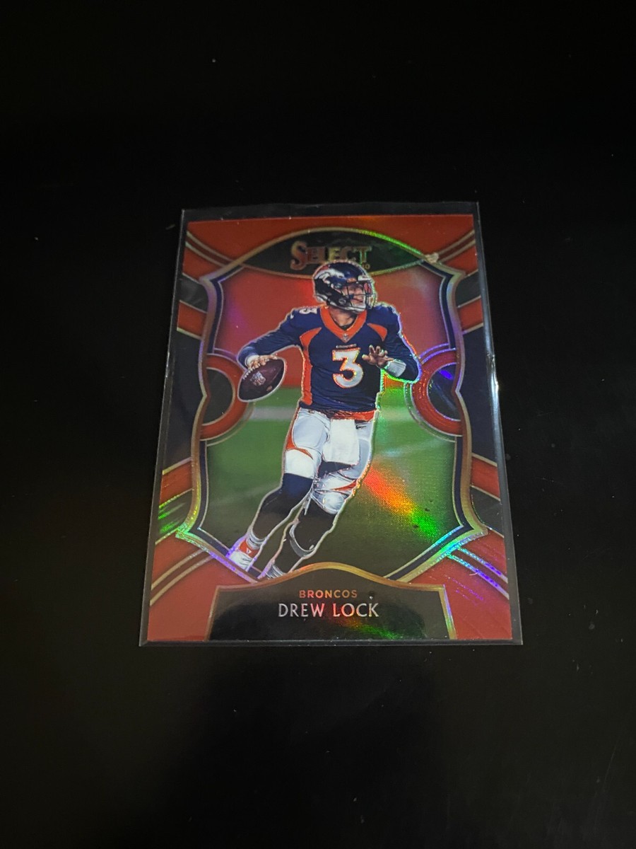 PANINI NFLカード SELECT PRIZM DREW LOCK DENVER BRONCOS 57/99 #244 送料無料 中古 IT1 Drew Lock 2020 Select Concourse Red Prizm /99 Broncos 27 PWE | eBay
