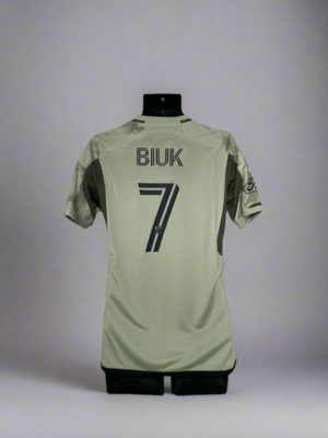 Los Angeles FC (LAFC) Biuk #7 - adidas - 2023/2024 - AWAY Kit | eBay