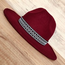 White Black Cowboy Hat band, Fedora Hat bands for Men, Western Hatbands