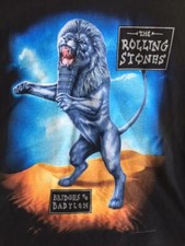 Rolling Stones Tour T shirt Bridges to Babylon - New XL