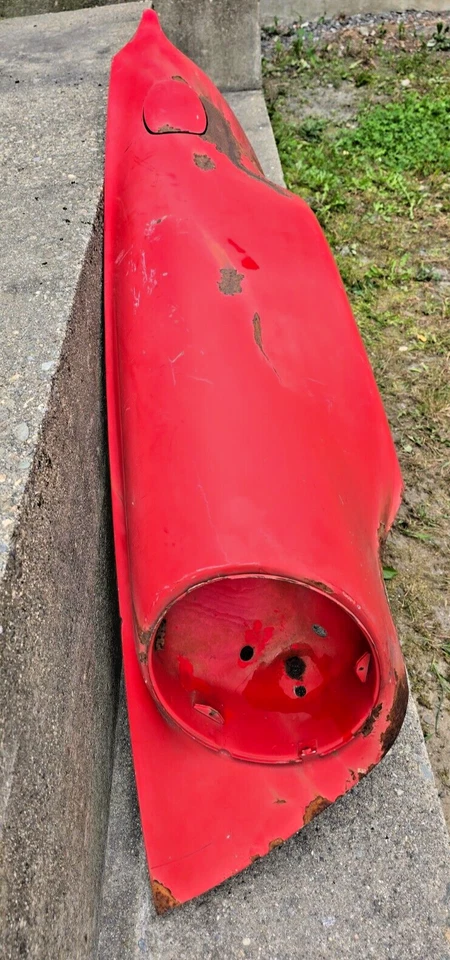 BONITO GUARDABARROS DELANTERO IZQUIERDO ORIGINAL SÓLIDO ORIGINAL PORSCHE 911 930 TURBO ANCHO ACERO Foto 3 de 4