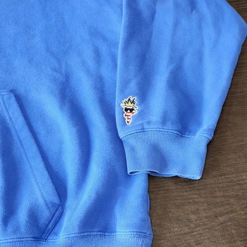 GOAT USA Men's Hoodie ROYAL BLUE American Flag EMBROIDERED LOGO Sweatshirt 2XL - Picture 5 of 17