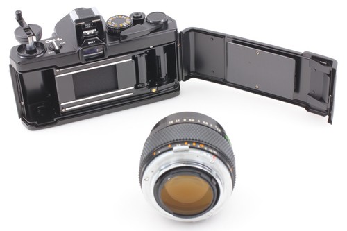 "Exc+5" Olympus OM-1 Black SLR 35mm Film Camera Zuiko 55mm f1.2 Lens From JAPAN - Picture 3 of 18