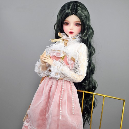 1/3 BJD Doll Toy 22 inch Female Doll Dress Shoes Wigs Face Makeup All Finished - Picture 3 of 19