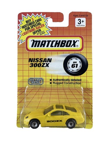 VINTAGE 1986 MATCHBOX - NISSAN 300ZX TURBO #24 - HAS 3 RIVETS