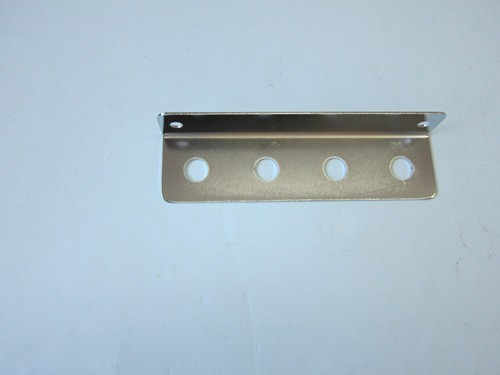 Lowrider Hydraulics 4 hole switch panel, made of steel, heavy duty, chrome - Picture 7 of 14